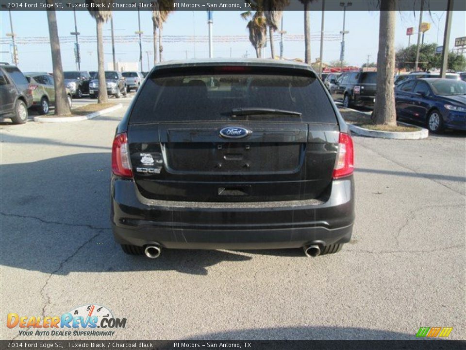 2014 Ford Edge SE Tuxedo Black / Charcoal Black Photo #5