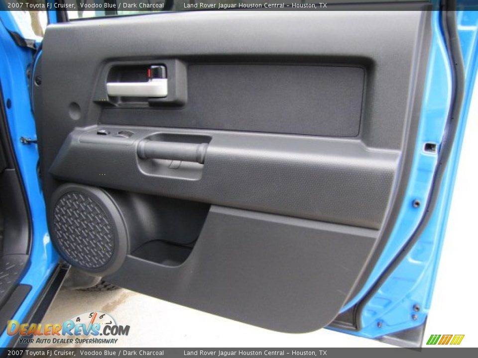2007 Toyota FJ Cruiser Voodoo Blue / Dark Charcoal Photo #36