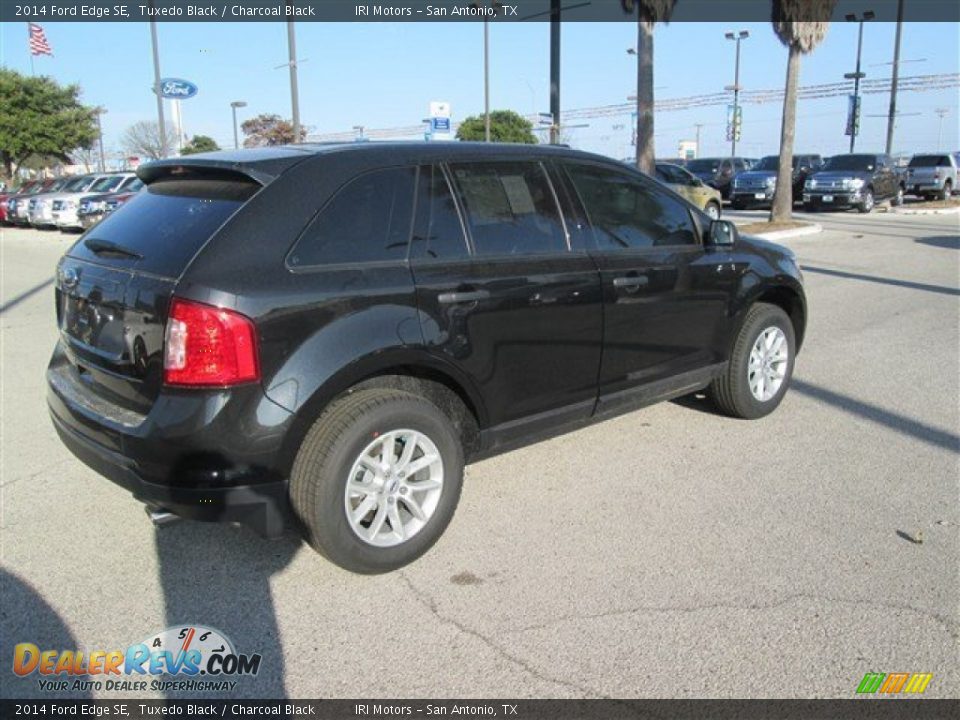 2014 Ford Edge SE Tuxedo Black / Charcoal Black Photo #6