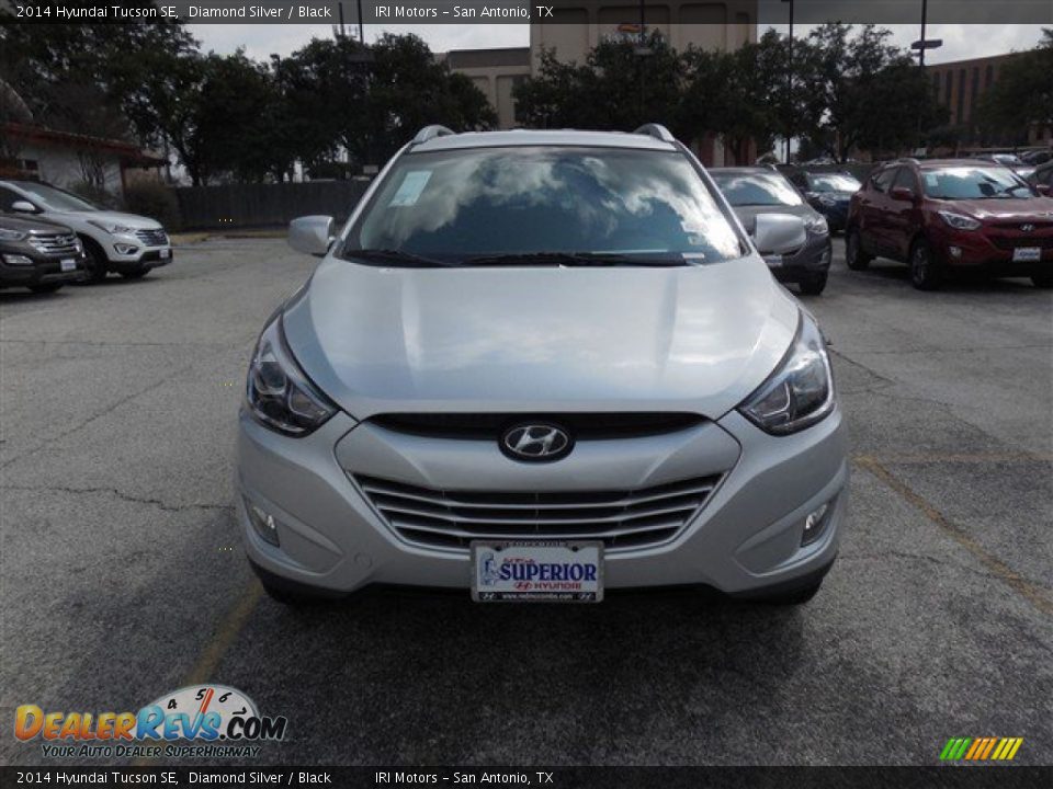 2014 Hyundai Tucson SE Diamond Silver / Black Photo #2