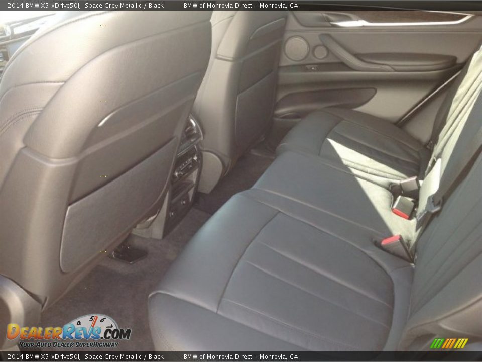 2014 BMW X5 xDrive50i Space Grey Metallic / Black Photo #5
