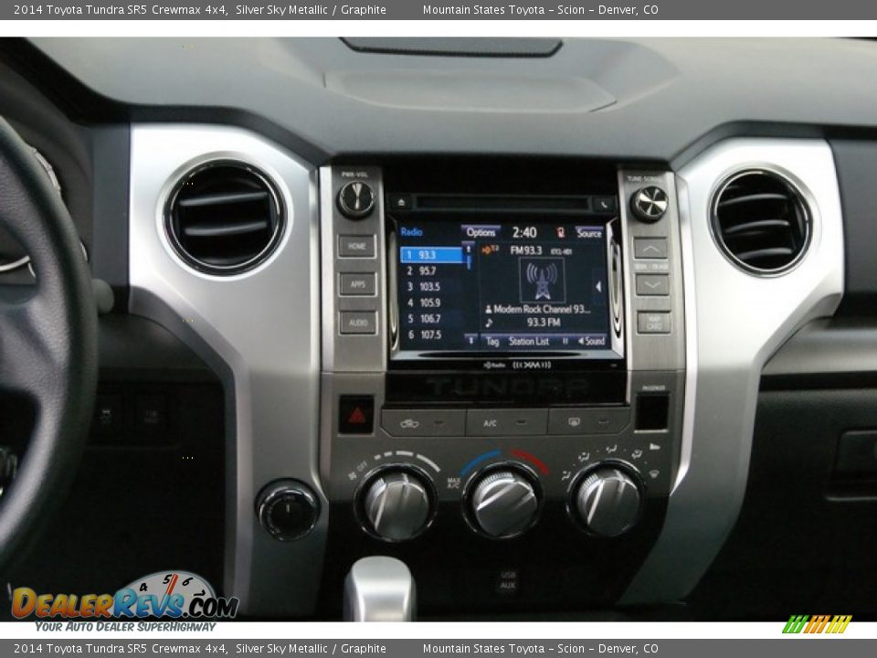2014 Toyota Tundra SR5 Crewmax 4x4 Silver Sky Metallic / Graphite Photo #6