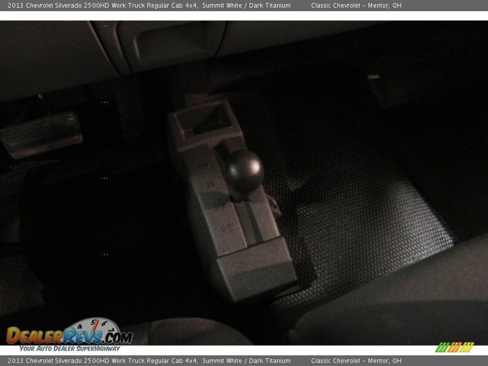 2013 Chevrolet Silverado 2500HD Work Truck Regular Cab 4x4 Summit White / Dark Titanium Photo #8