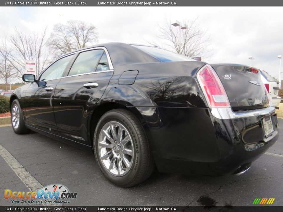 2012 Chrysler 300 Limited Gloss Black / Black Photo #2
