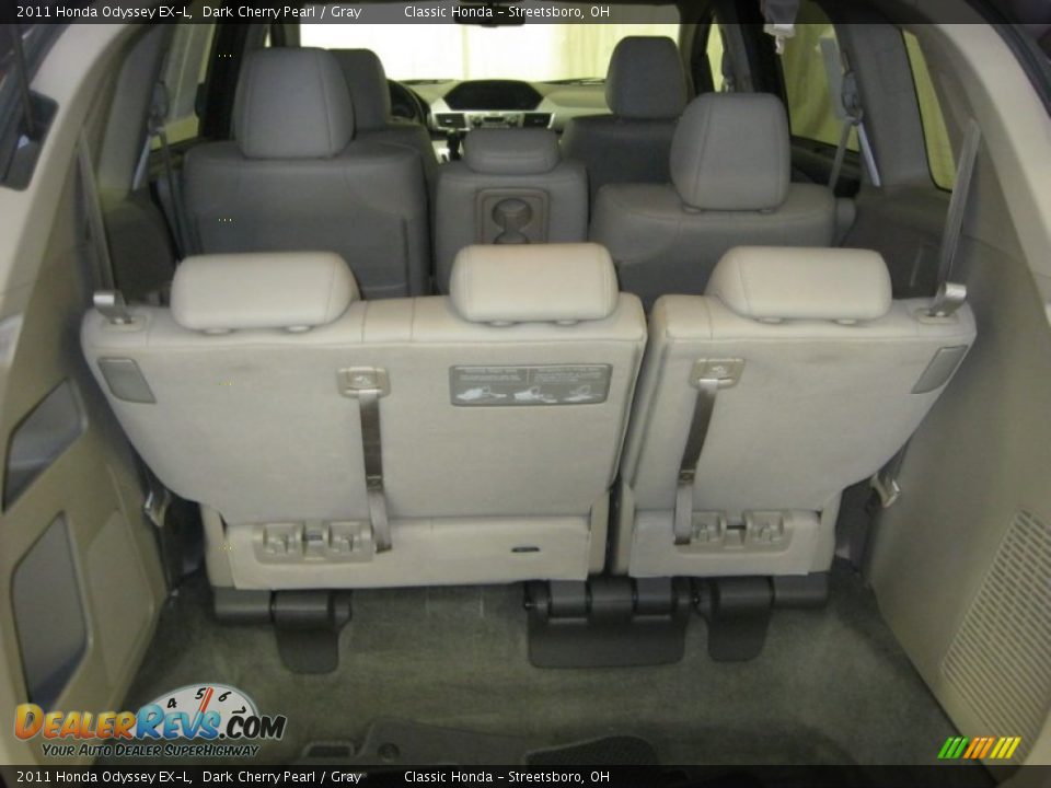 2011 Honda Odyssey EX-L Dark Cherry Pearl / Gray Photo #13