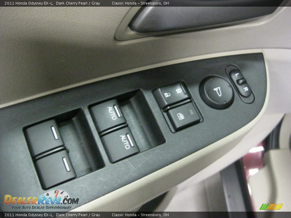2011 Honda Odyssey EX-L Dark Cherry Pearl / Gray Photo #15
