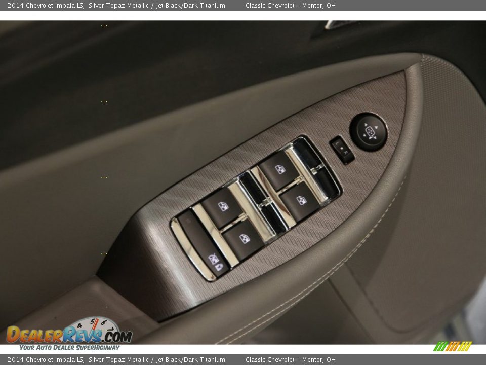 2014 Chevrolet Impala LS Silver Topaz Metallic / Jet Black/Dark Titanium Photo #5