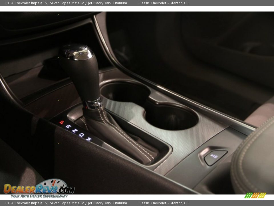 2014 Chevrolet Impala LS Silver Topaz Metallic / Jet Black/Dark Titanium Photo #12