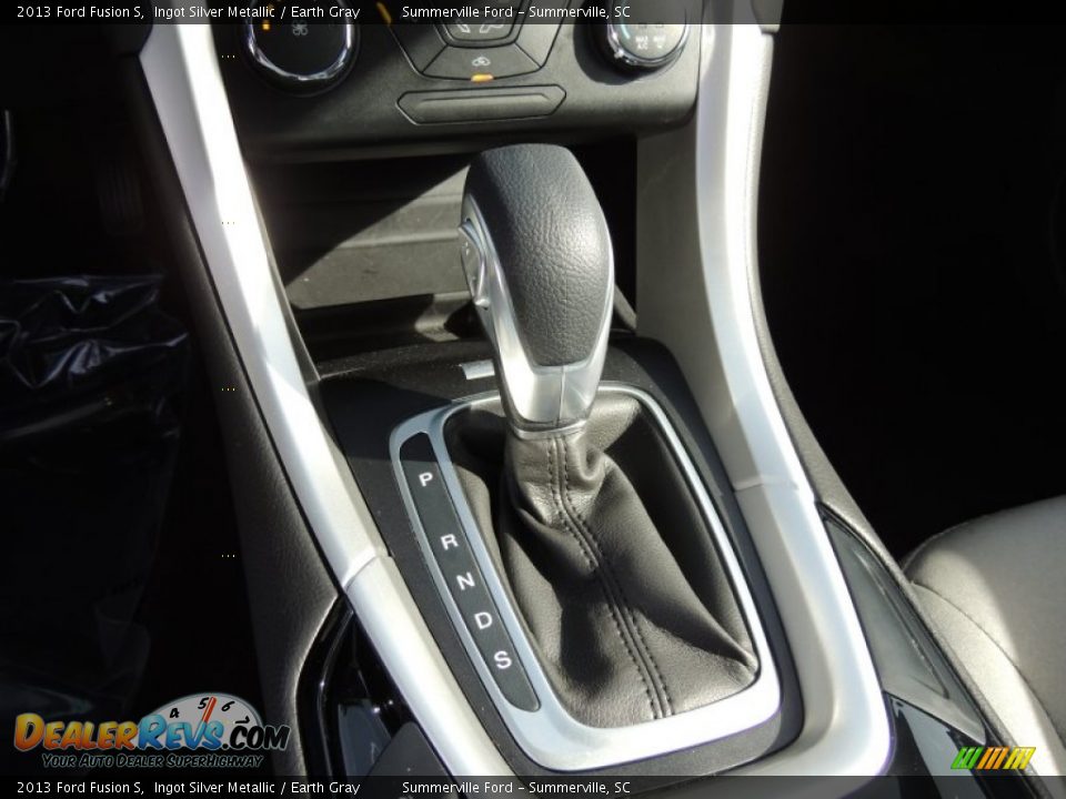 2013 Ford Fusion S Ingot Silver Metallic / Earth Gray Photo #18