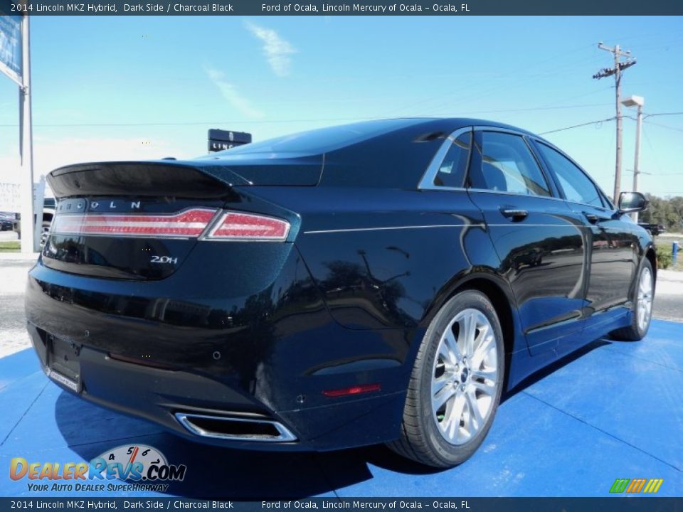 2014 Lincoln MKZ Hybrid Dark Side / Charcoal Black Photo #3