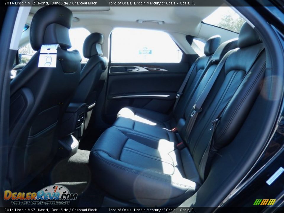 Rear Seat of 2014 Lincoln MKZ Hybrid Photo #8