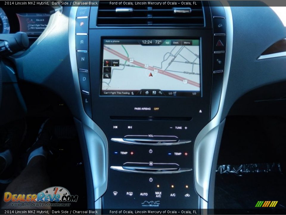 Navigation of 2014 Lincoln MKZ Hybrid Photo #12