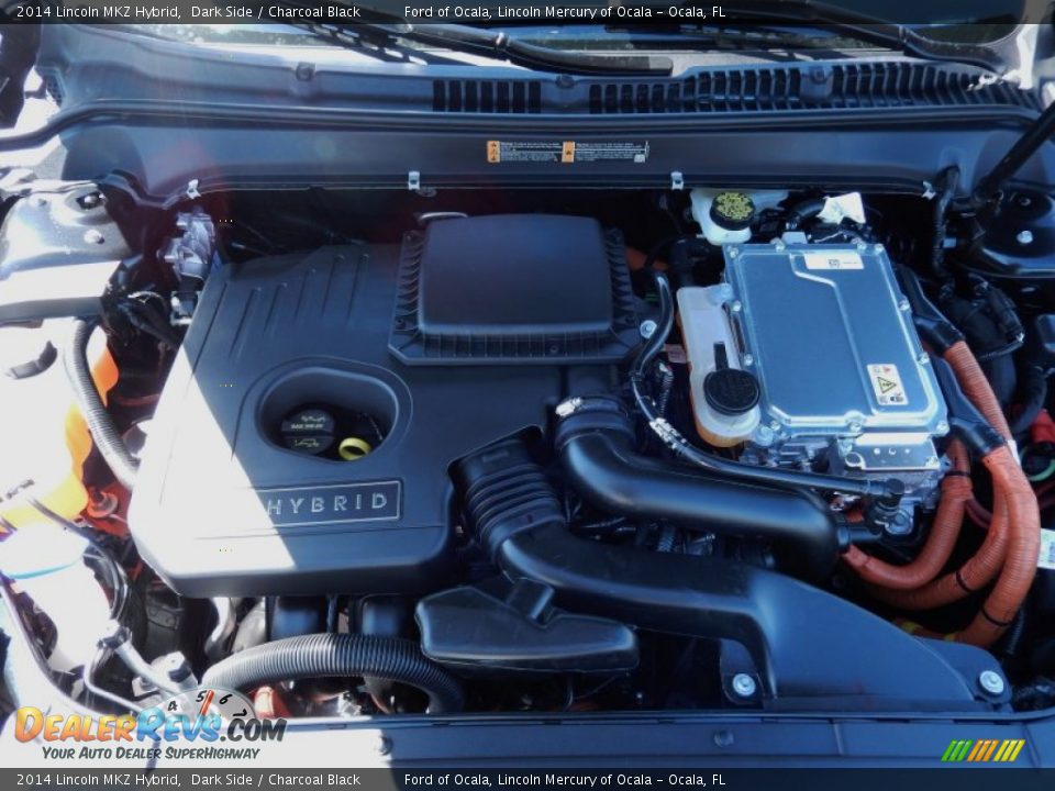 2014 Lincoln MKZ Hybrid 2.0 Liter Atkinson-Cycle DOHC 16-Valve iVCT 4 Cylinder Gasoline/Electric Hybrid Engine Photo #13