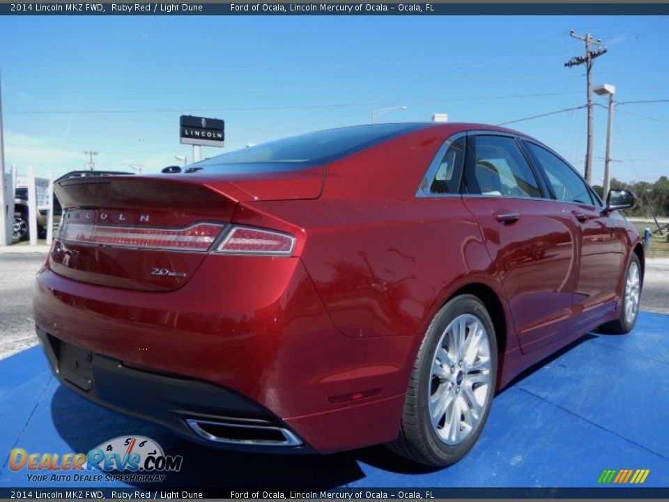 Ruby Red 2014 Lincoln MKZ FWD Photo #3