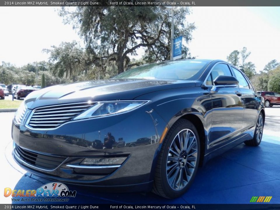 2014 Lincoln MKZ Hybrid Smoked Quartz / Light Dune Photo #1