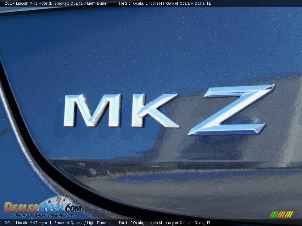 2014 Lincoln MKZ Hybrid Smoked Quartz / Light Dune Photo #4