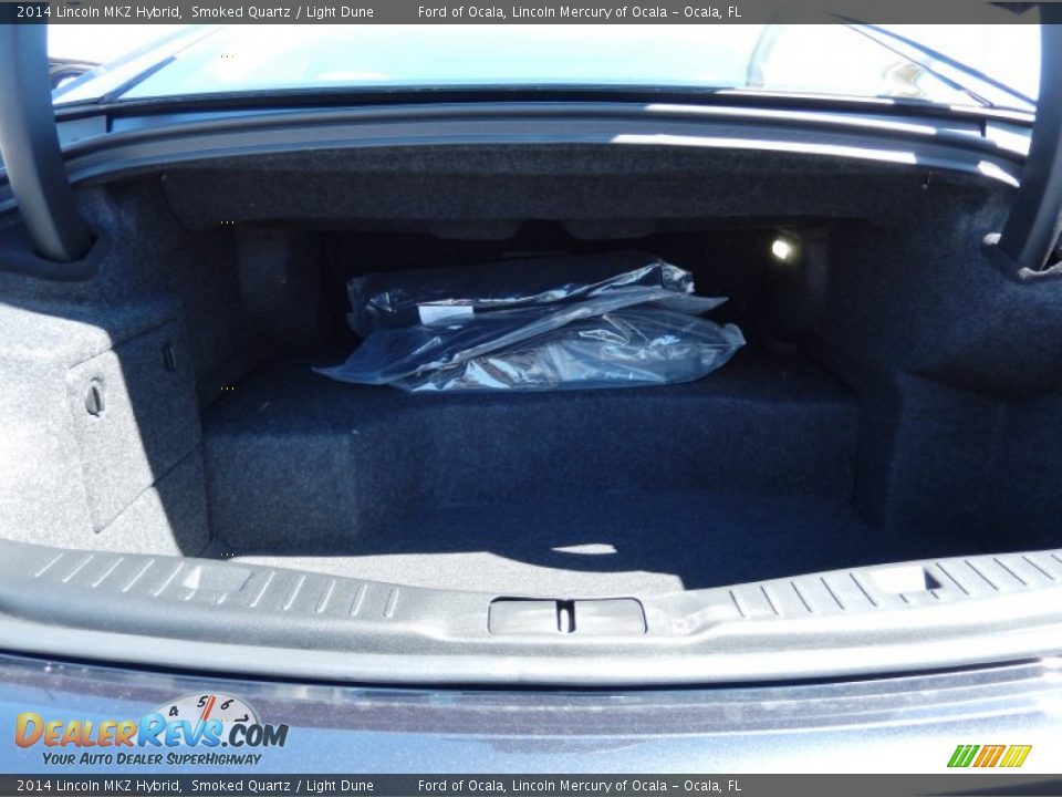 2014 Lincoln MKZ Hybrid Smoked Quartz / Light Dune Photo #6