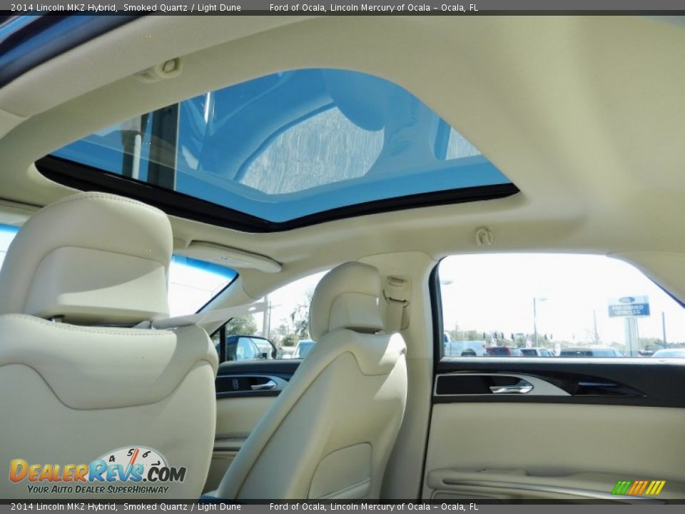Sunroof of 2014 Lincoln MKZ Hybrid Photo #9