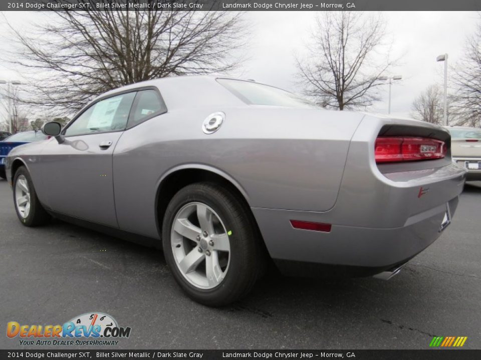 2014 Dodge Challenger SXT Billet Silver Metallic / Dark Slate Gray Photo #2
