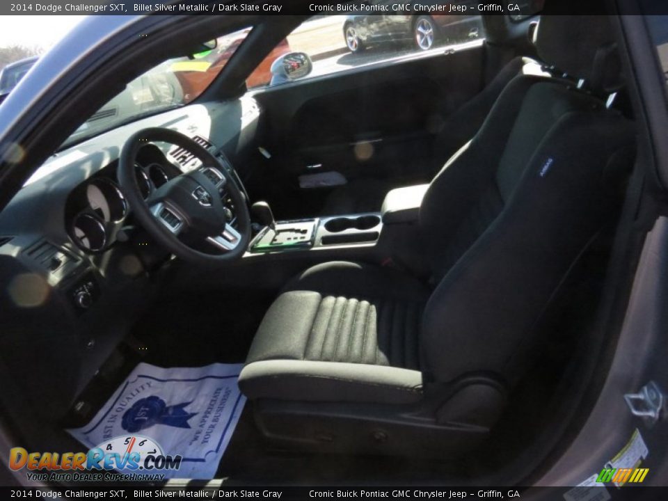 2014 Dodge Challenger SXT Billet Silver Metallic / Dark Slate Gray Photo #10