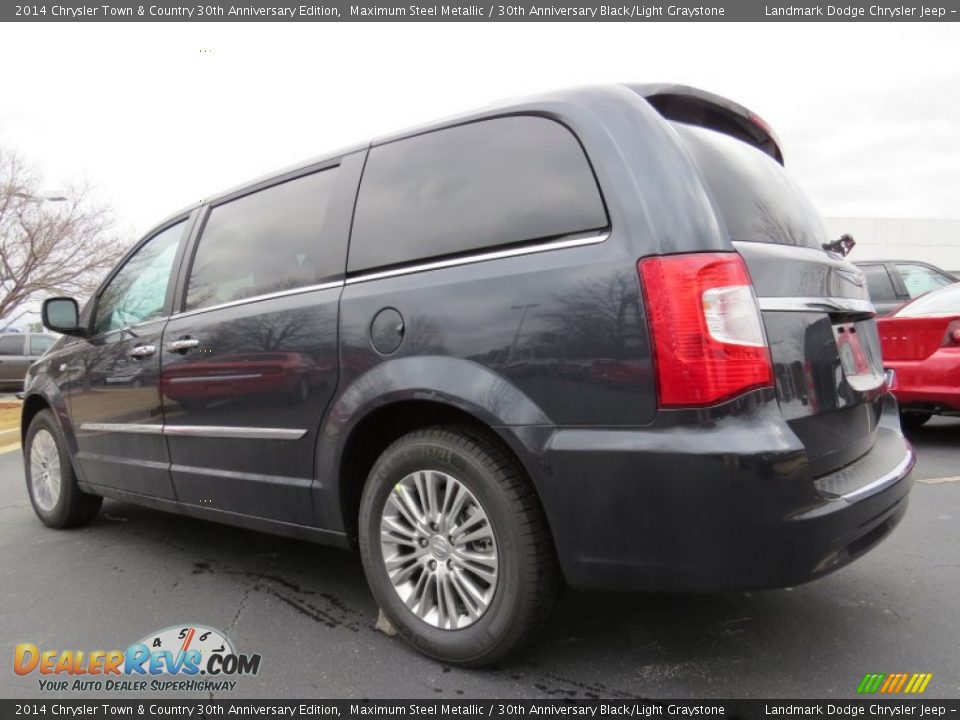 2014 Chrysler Town & Country 30th Anniversary Edition Maximum Steel Metallic / 30th Anniversary Black/Light Graystone Photo #2