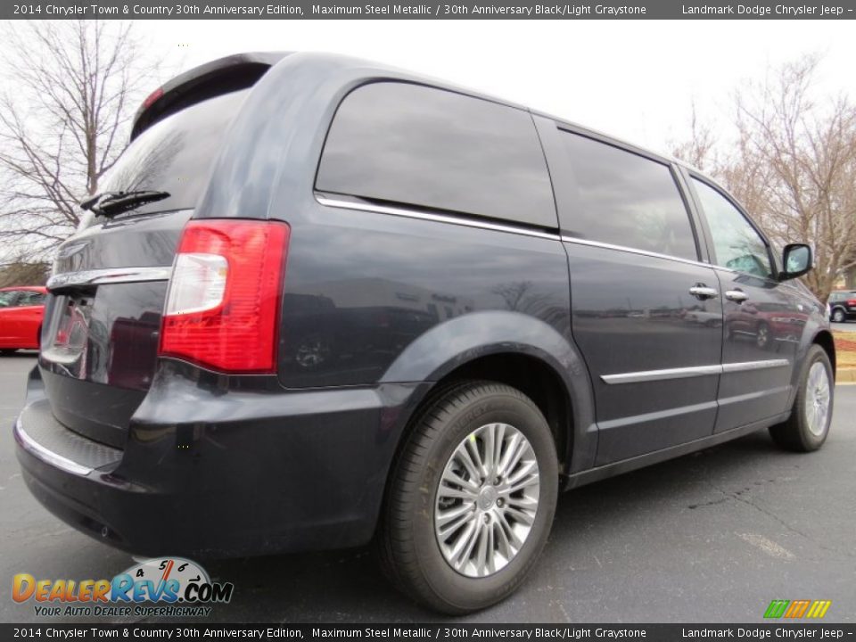 2014 Chrysler Town & Country 30th Anniversary Edition Maximum Steel Metallic / 30th Anniversary Black/Light Graystone Photo #3