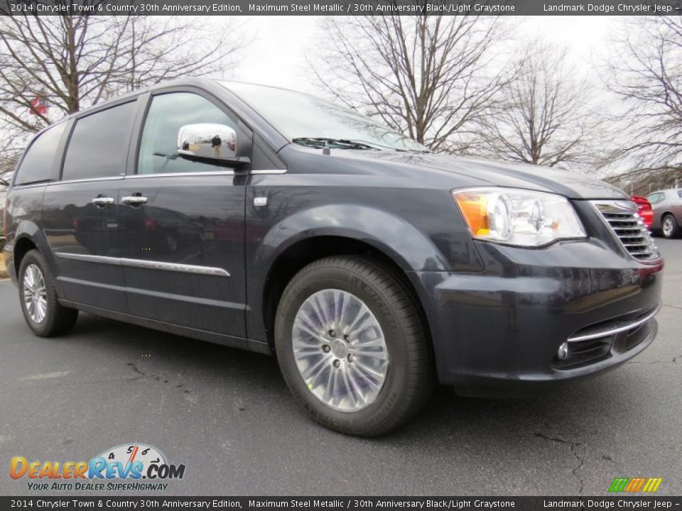 2014 Chrysler Town & Country 30th Anniversary Edition Maximum Steel Metallic / 30th Anniversary Black/Light Graystone Photo #4