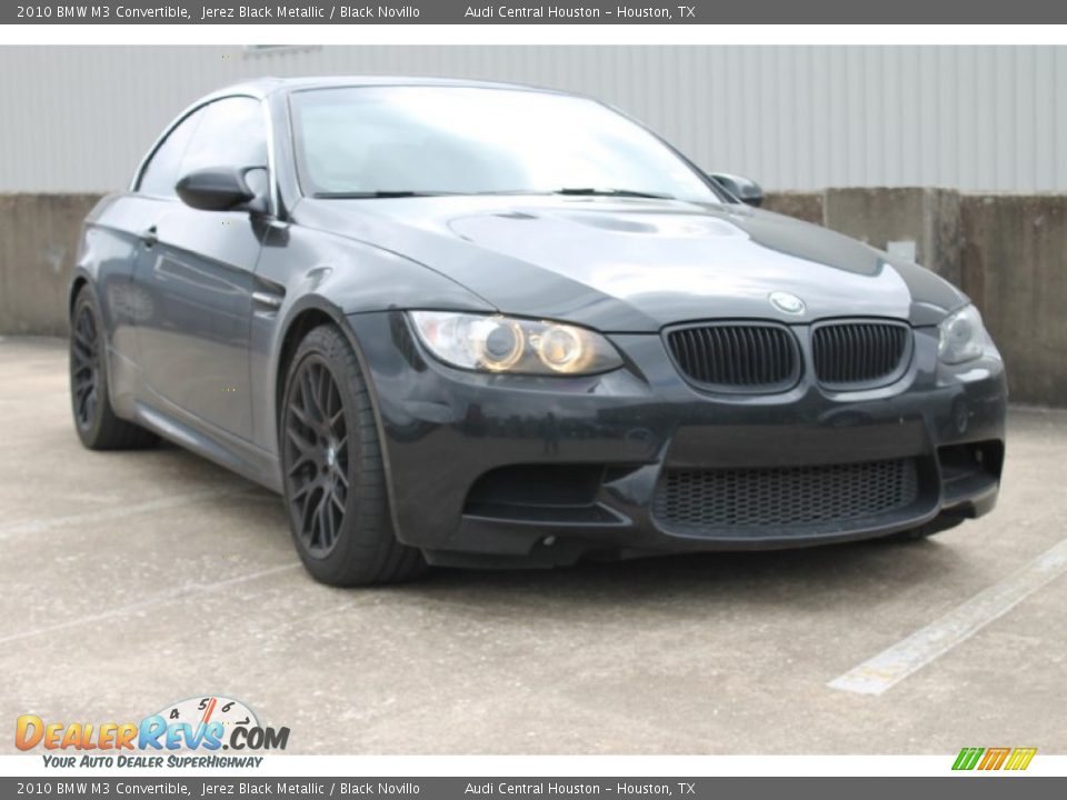 2010 BMW M3 Convertible Jerez Black Metallic / Black Novillo Photo #3