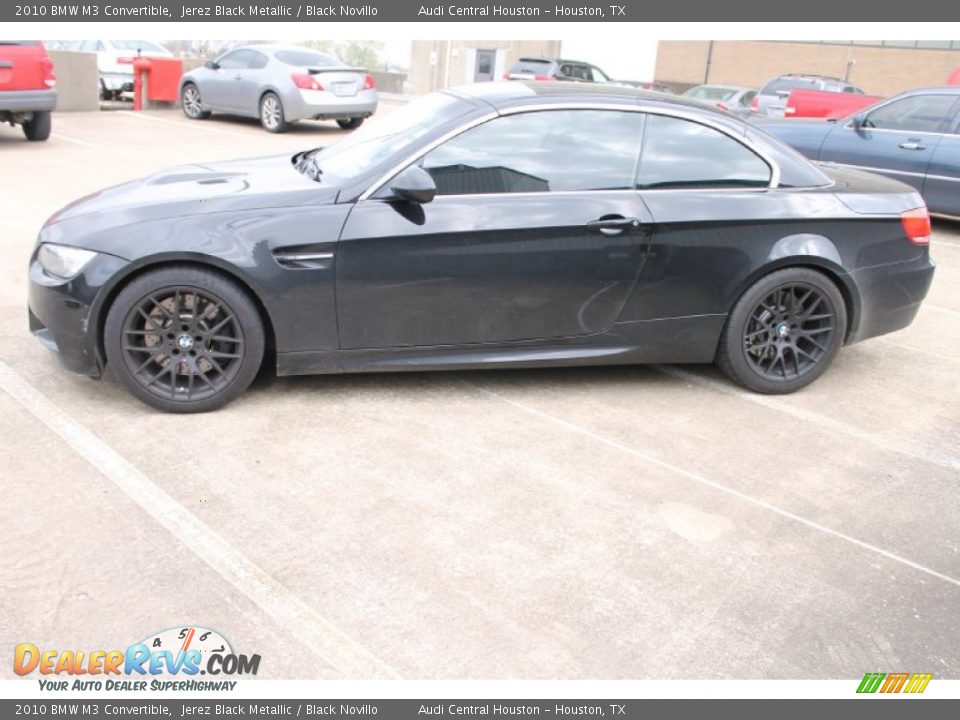 2010 BMW M3 Convertible Jerez Black Metallic / Black Novillo Photo #7