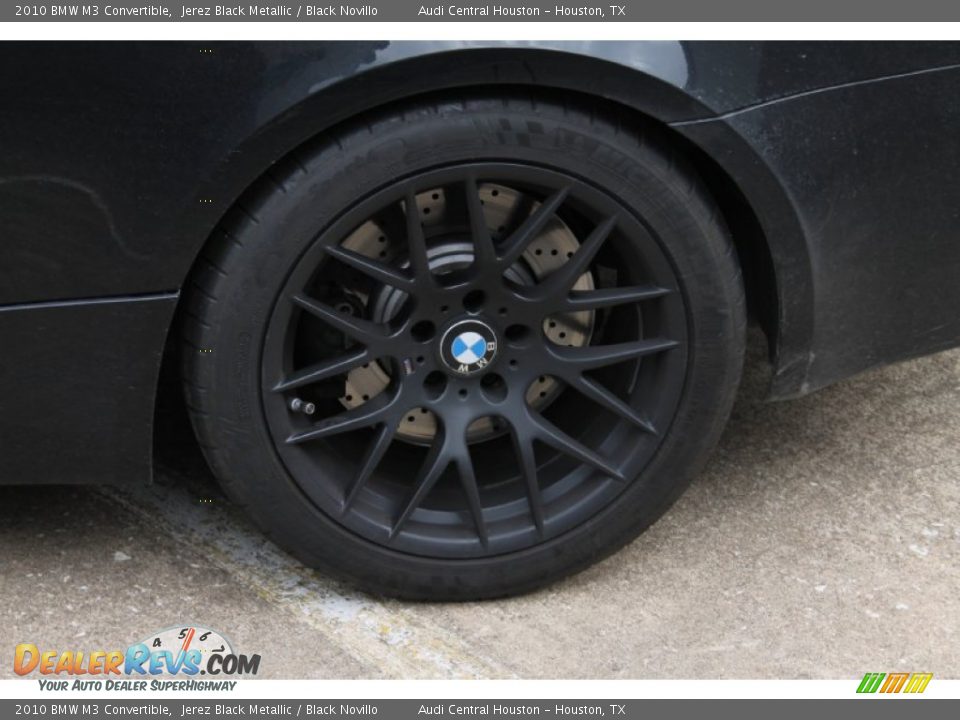 2010 BMW M3 Convertible Jerez Black Metallic / Black Novillo Photo #8