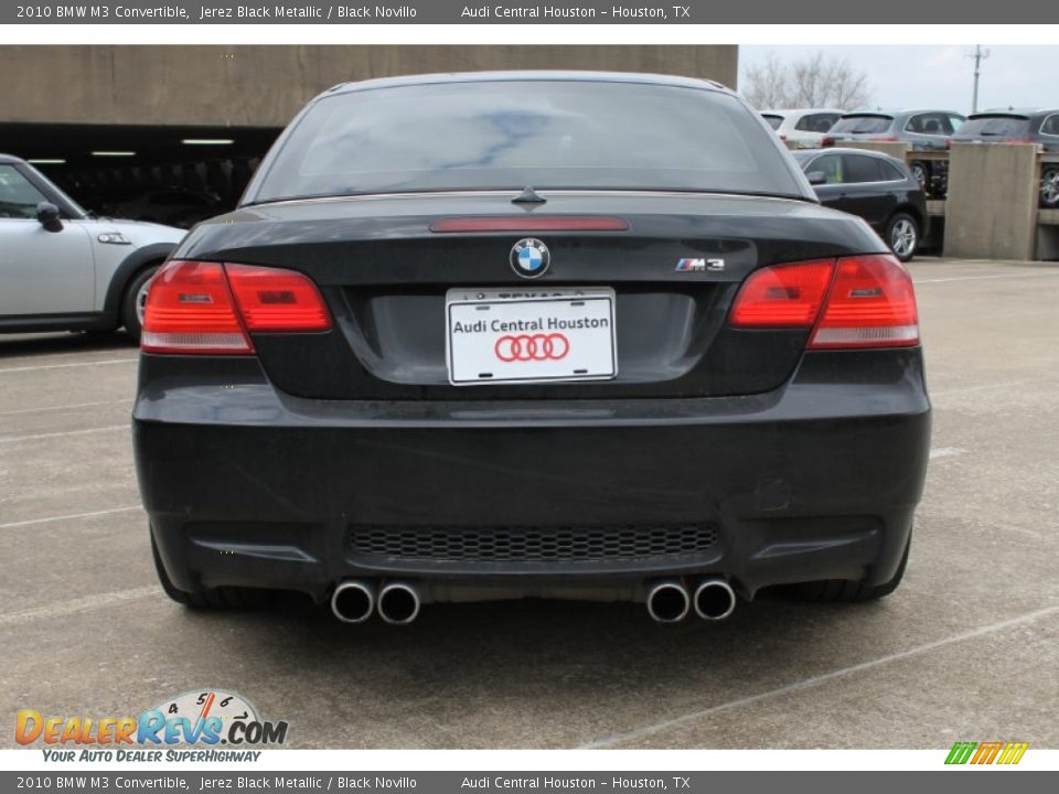 2010 BMW M3 Convertible Jerez Black Metallic / Black Novillo Photo #10