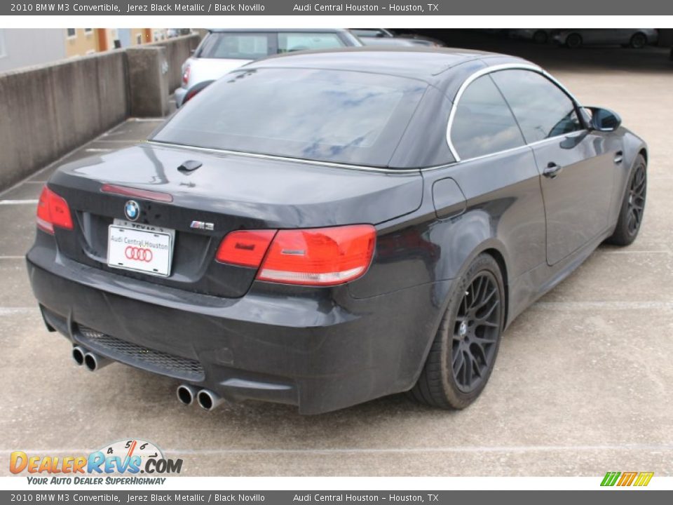 2010 BMW M3 Convertible Jerez Black Metallic / Black Novillo Photo #11