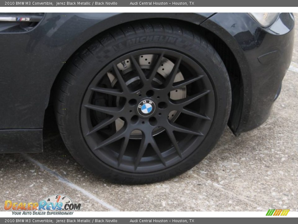 2010 BMW M3 Convertible Jerez Black Metallic / Black Novillo Photo #14