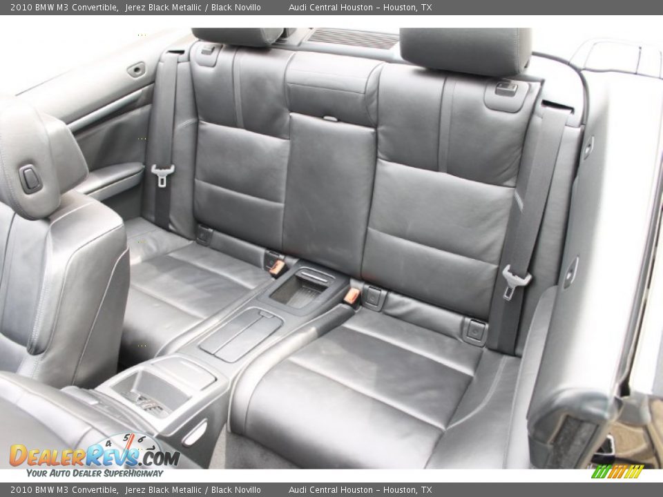 Rear Seat of 2010 BMW M3 Convertible Photo #22