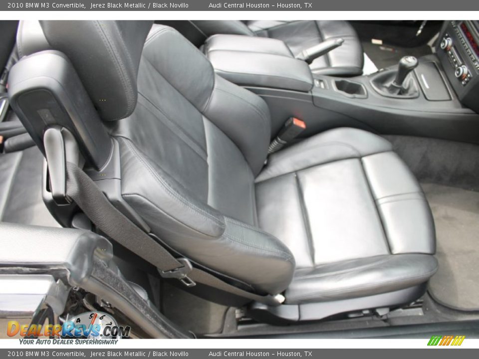2010 BMW M3 Convertible Jerez Black Metallic / Black Novillo Photo #25