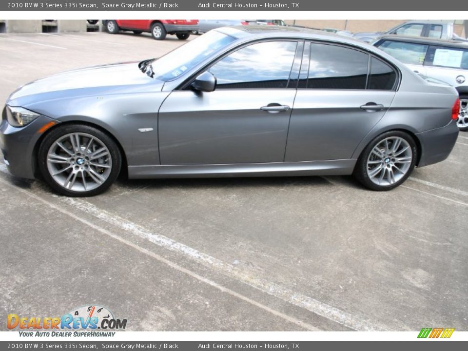 2010 BMW 3 Series 335i Sedan Space Gray Metallic / Black Photo #4