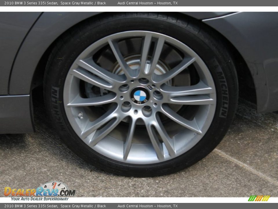 2010 BMW 3 Series 335i Sedan Space Gray Metallic / Black Photo #5