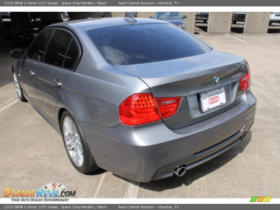 2010 BMW 3 Series 335i Sedan Space Gray Metallic / Black Photo #6