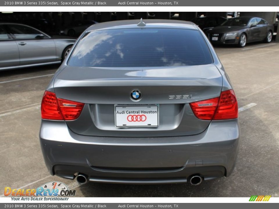 2010 BMW 3 Series 335i Sedan Space Gray Metallic / Black Photo #7