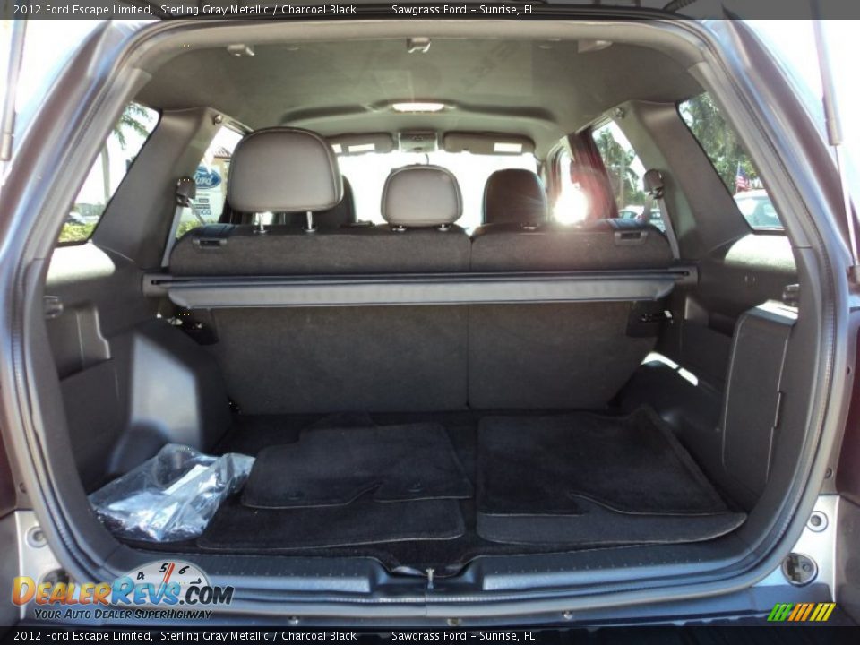2012 Ford Escape Limited Sterling Gray Metallic / Charcoal Black Photo #8