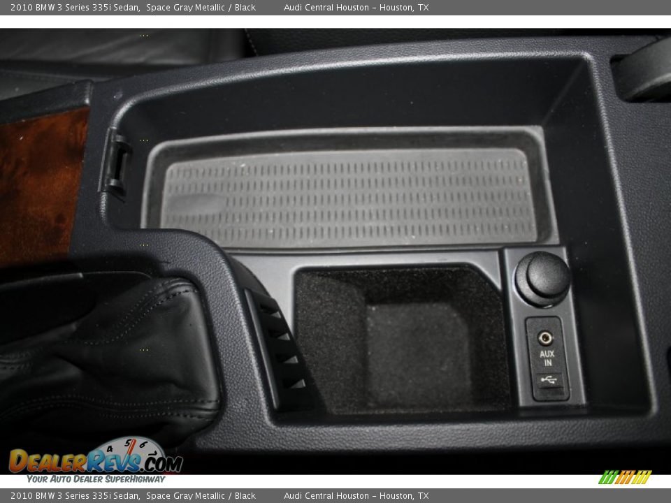 2010 BMW 3 Series 335i Sedan Space Gray Metallic / Black Photo #25