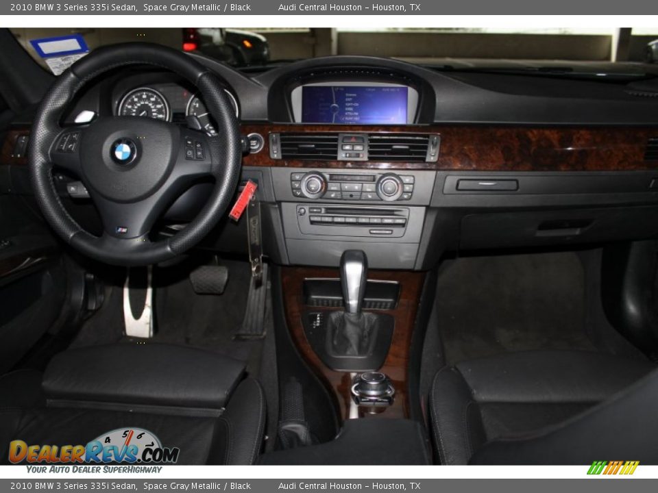 2010 BMW 3 Series 335i Sedan Space Gray Metallic / Black Photo #29