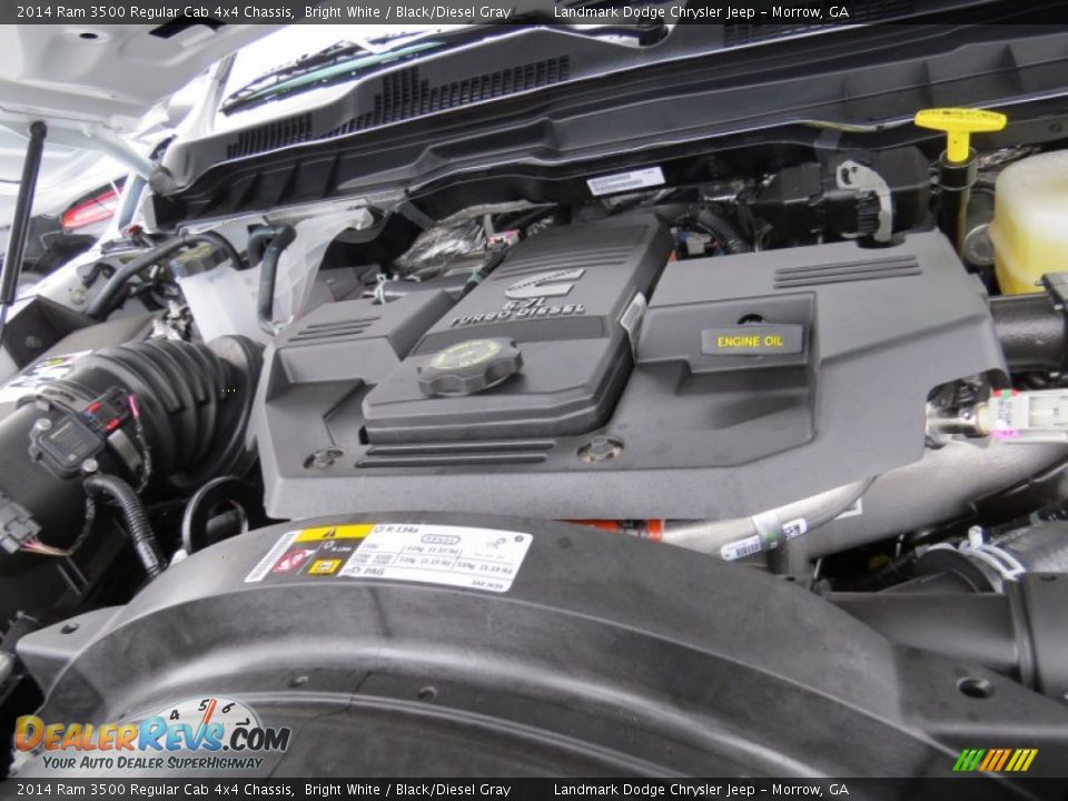 2014 Ram 3500 Regular Cab 4x4 Chassis 6.7 Liter OHV 24-Valve Cummins Turbo-Diesel Inline 6 Cylinder Engine Photo #9