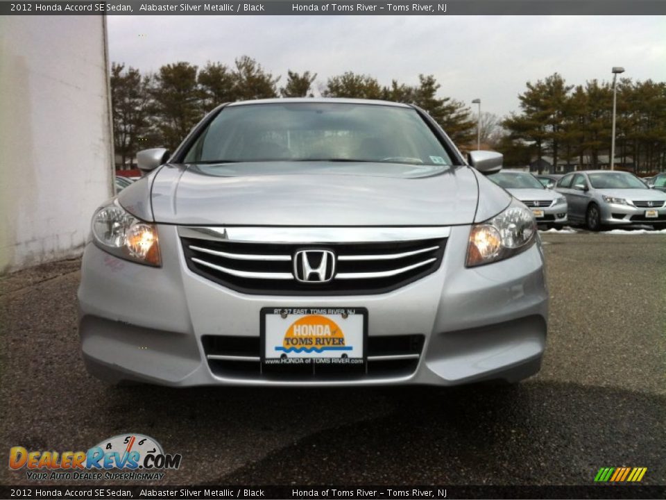 2012 Honda Accord SE Sedan Alabaster Silver Metallic / Black Photo #2