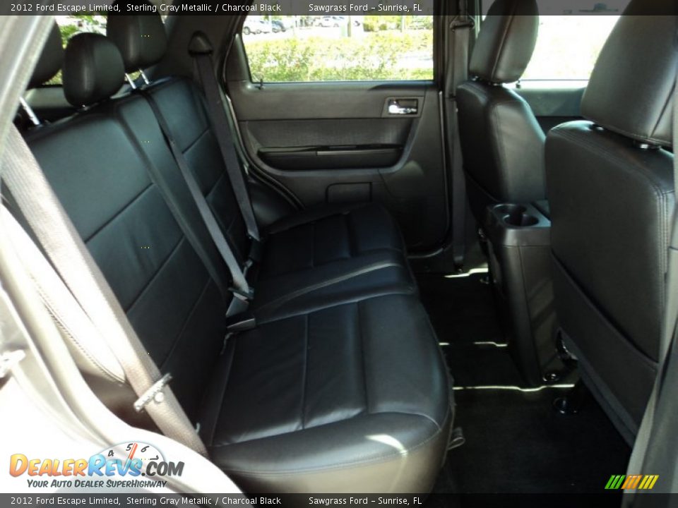 2012 Ford Escape Limited Sterling Gray Metallic / Charcoal Black Photo #23