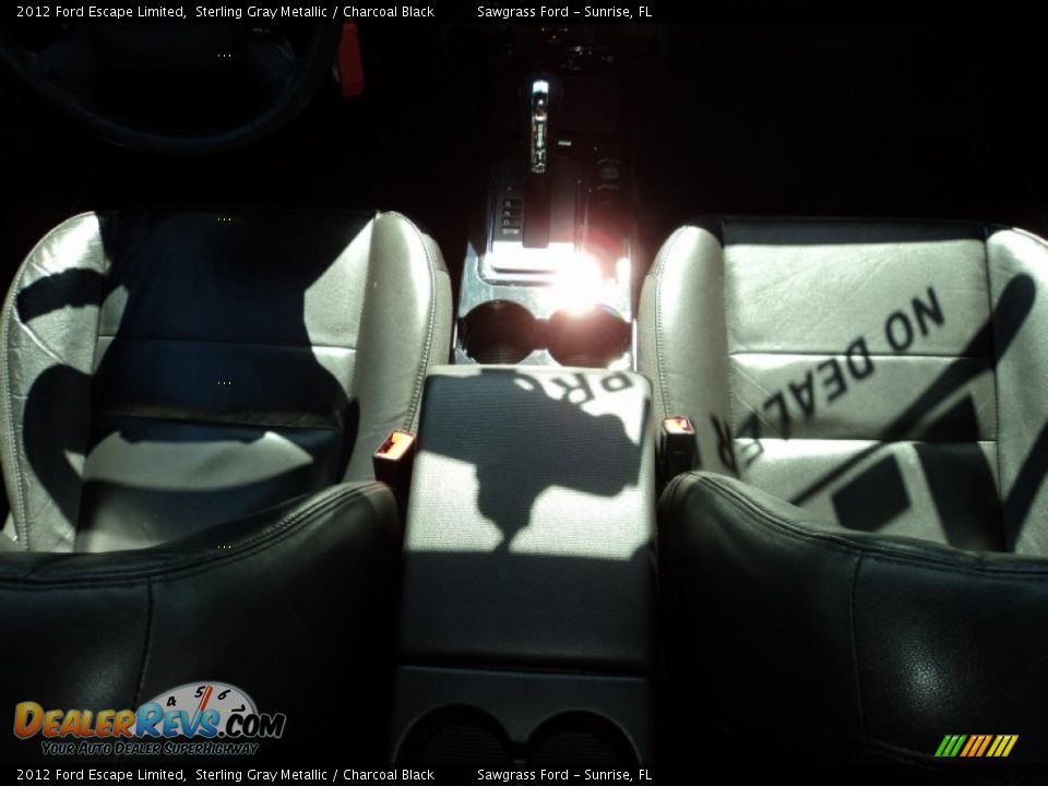 2012 Ford Escape Limited Sterling Gray Metallic / Charcoal Black Photo #28