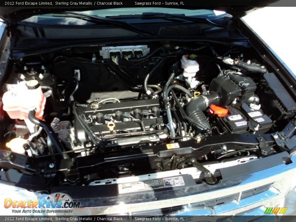 2012 Ford Escape Limited Sterling Gray Metallic / Charcoal Black Photo #30