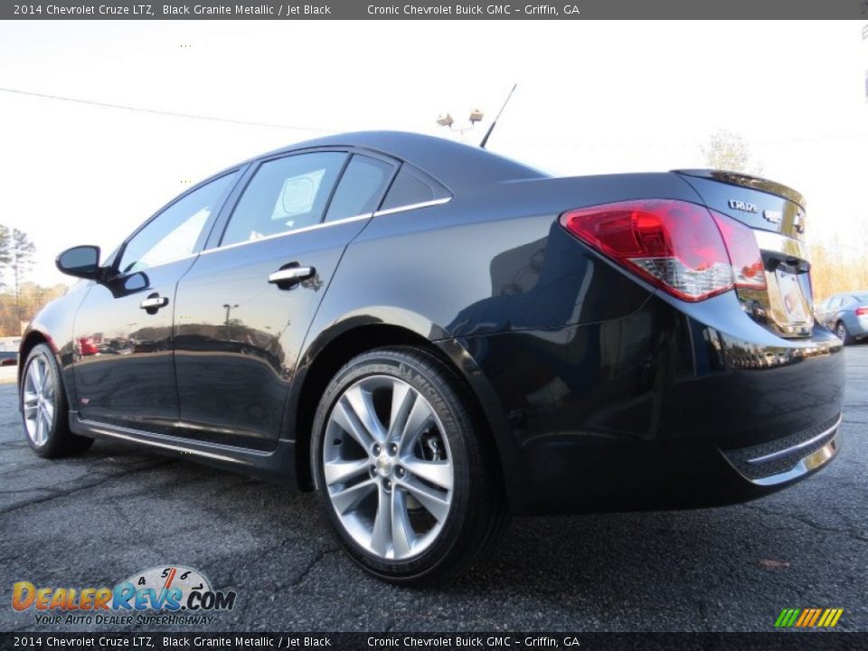 2014 Chevrolet Cruze LTZ Black Granite Metallic / Jet Black Photo #5