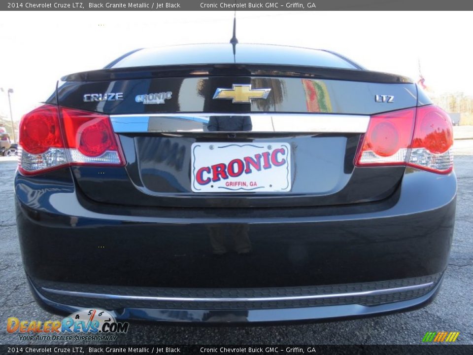 2014 Chevrolet Cruze LTZ Black Granite Metallic / Jet Black Photo #6