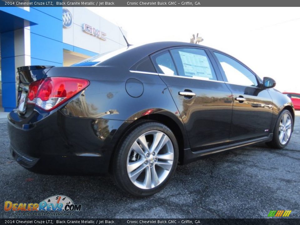 2014 Chevrolet Cruze LTZ Black Granite Metallic / Jet Black Photo #7